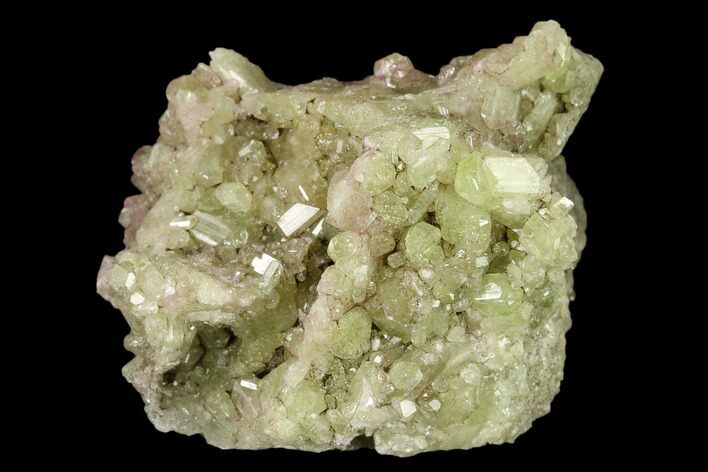 Vesuvianite Crystal Cluster - Jeffrey Mine, Canada #134417